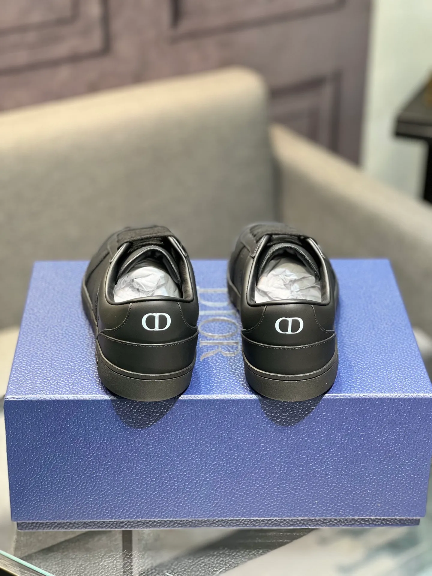Men's men's shoes 💰560〖Audio⁠Di‎〗Dior2025⁠new‎ B01 training⁠德‎shoes Material⁠surface‎: layer⁠head‎leather⁠cow‎+lining cowhide‎ TPU original bottom⁠large⁠version‎ code number‎: male 39-45 <Male 38 46 done>